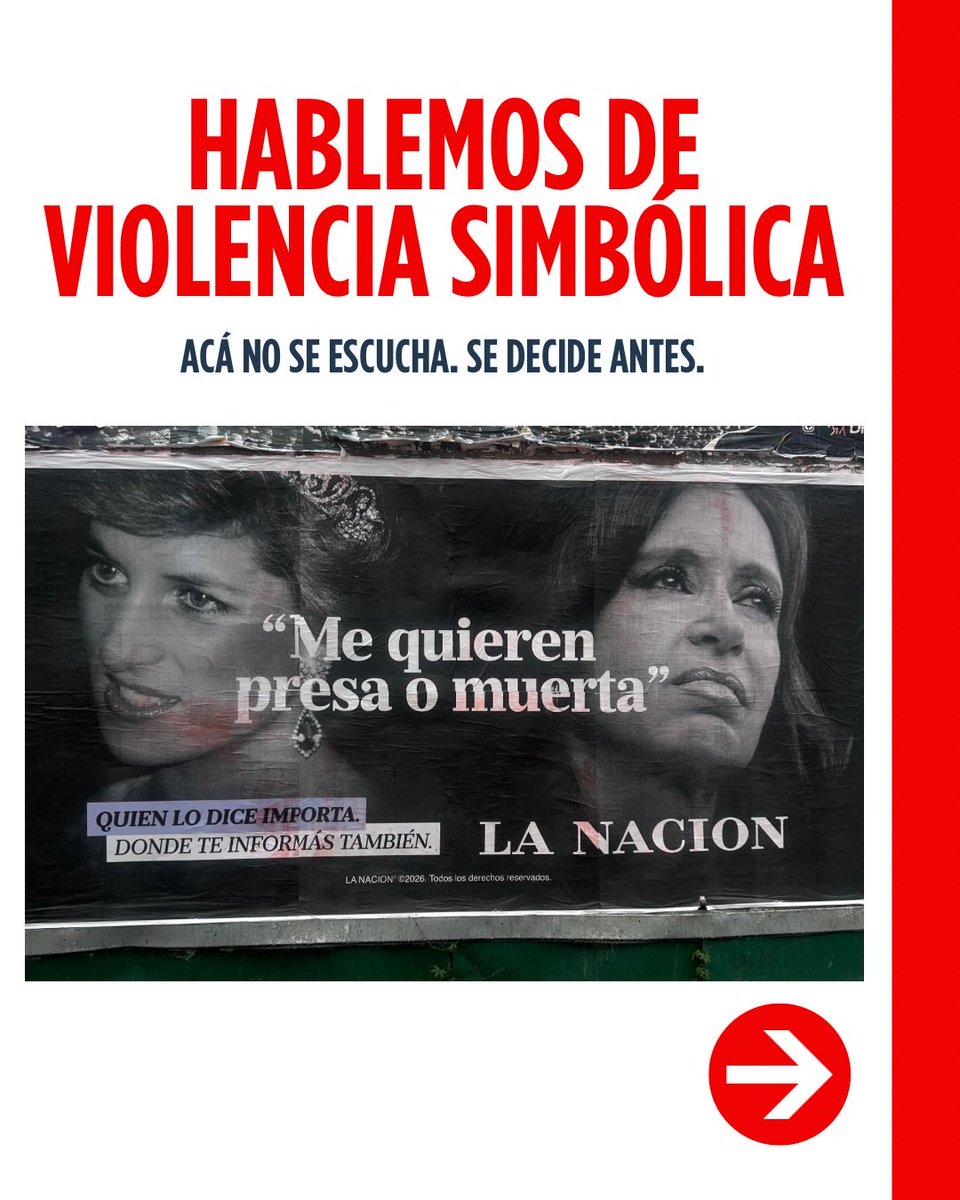 Hablamos de violencia simbólica <a href="/LANACION/">LA NACION</a> ?? <a href="/CFKArgentina/">Cristina Kirchner</a> 
El análisis completo en mi IG instagram.com/p/DWq1_4IFgNU/…
