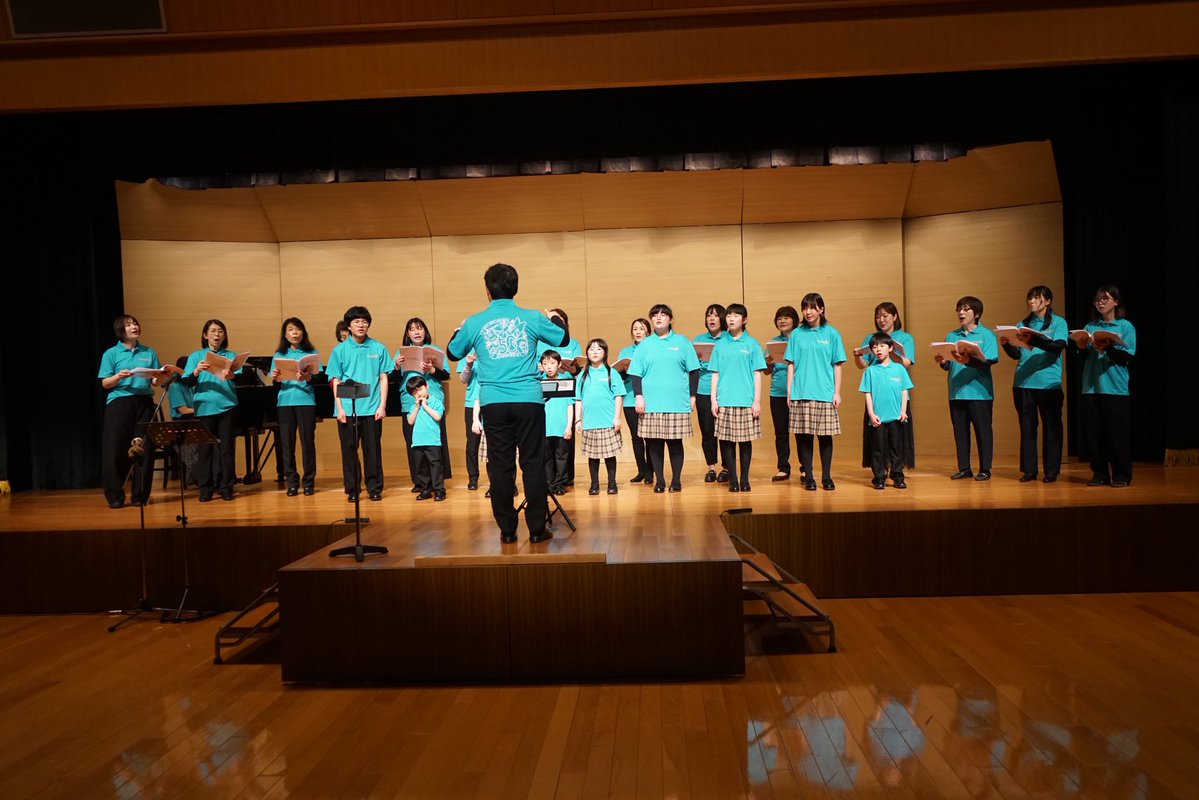 天童少年少女合唱団 Tendo bambino coro tweet media