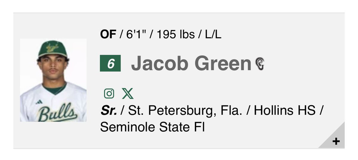 It’s Brewin’ at McEwen (USF⚾️) tweet media