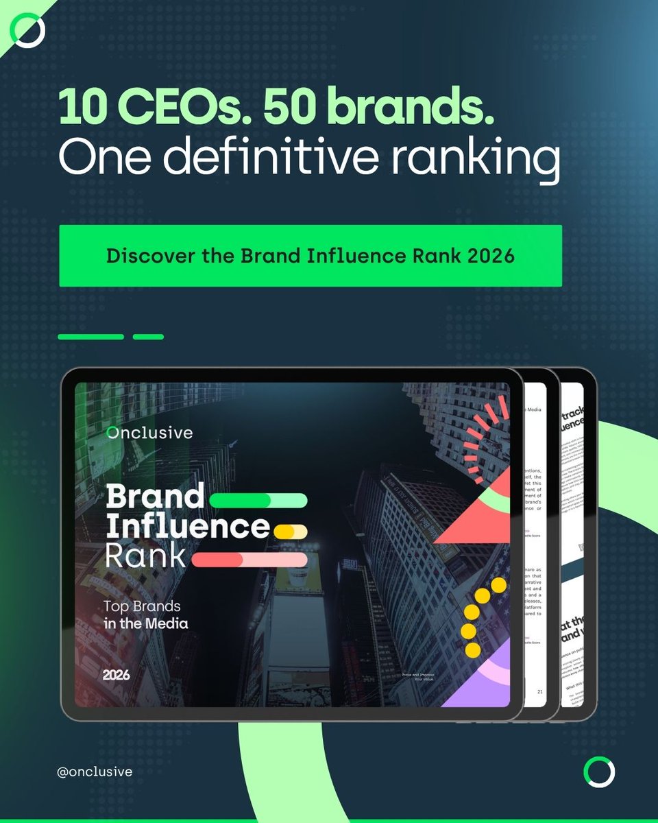 Onclusive's tweet photo. One CEO dominates global media at a scale no one else comes close to.

Who do you think it is? 🤔

Download the full report here 👉 https://t.co/6XRmbjv4sK https://t.co/uLqlYAqyQq