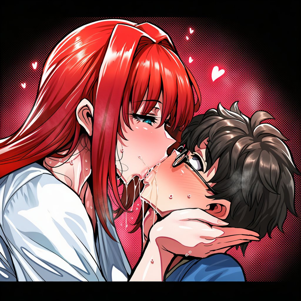 Aoko baiting Shiki.