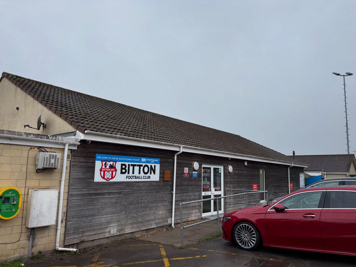 WSXSAFC's tweet image. Match 83 of 2025/26:
Ground 832 - Bitton Recreation Ground.
@_WesternLeague_ Division One
@BittonAFC 1-2 @CadburyHeathFC.
Attendance: 110.
Admission: £7.
#grassroots #nonleague #groundhopping