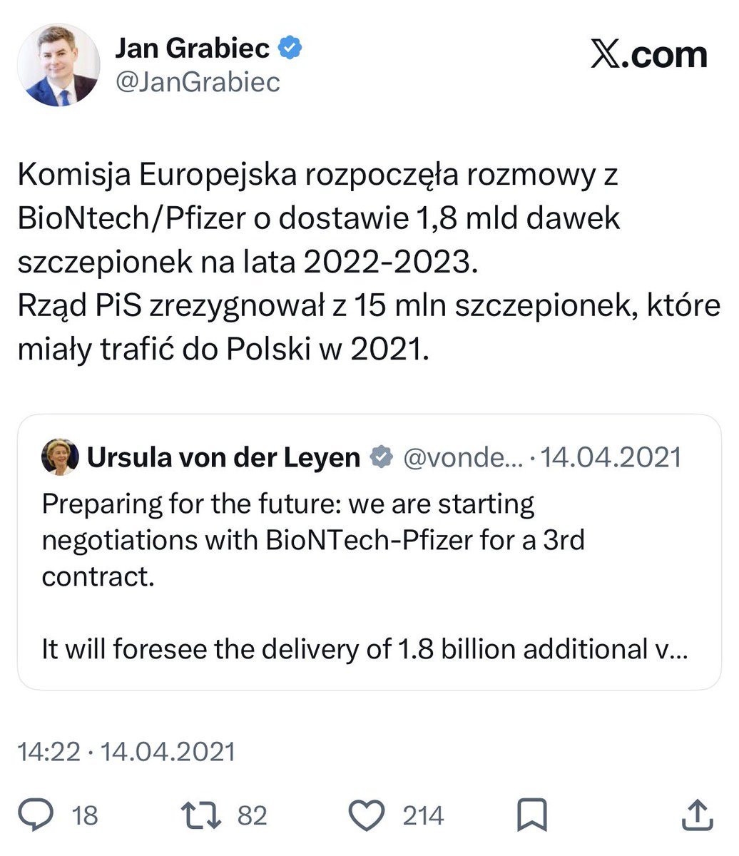 Janusz Cieszyński tweet media