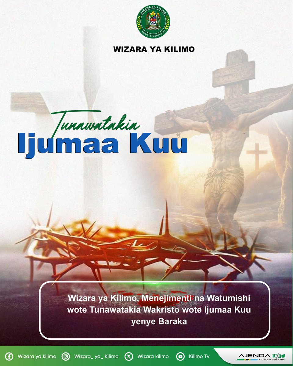 Wizara ya Kilimo tweet media