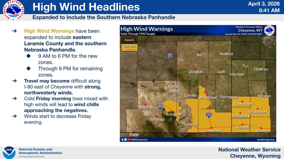 NWS Cheyenne tweet media
