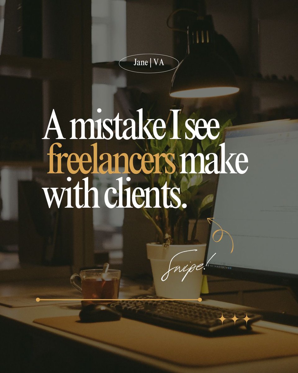 JannyOmah's tweet image. Execution is basic. Initiative is elite📌

Check thread!👇

#freelancingtips #clientwork #virtualassistant #remotework #freelanceradvice #careerupgrade