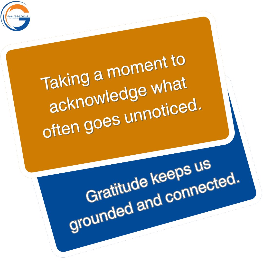 GustoTechNet's tweet photo. Taking a moment to acknowledge what often goes unnoticed.
Gratitude keeps teams grounded and connected.

Small moments. Real impact. ✨

#gratitude #workculture #gustoglobal https://t.co/z31JHKC1bR