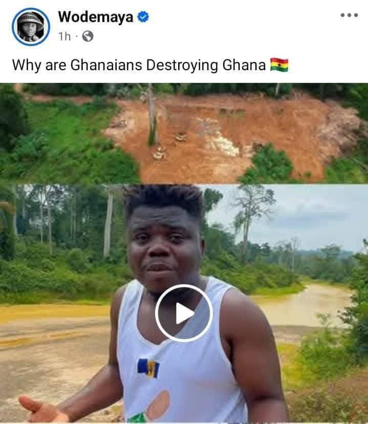 <a href="/wode_maya/">Wode Maya ®</a> <a href="/_Leo_1189/">Kofi DMC</a> Under President Akufo-Addo, you swore Galamsey was about leadership and immediately John Mahama took over, you turned around to blame it on the Citizens. This is what the politicization is all about, you hypocrite.