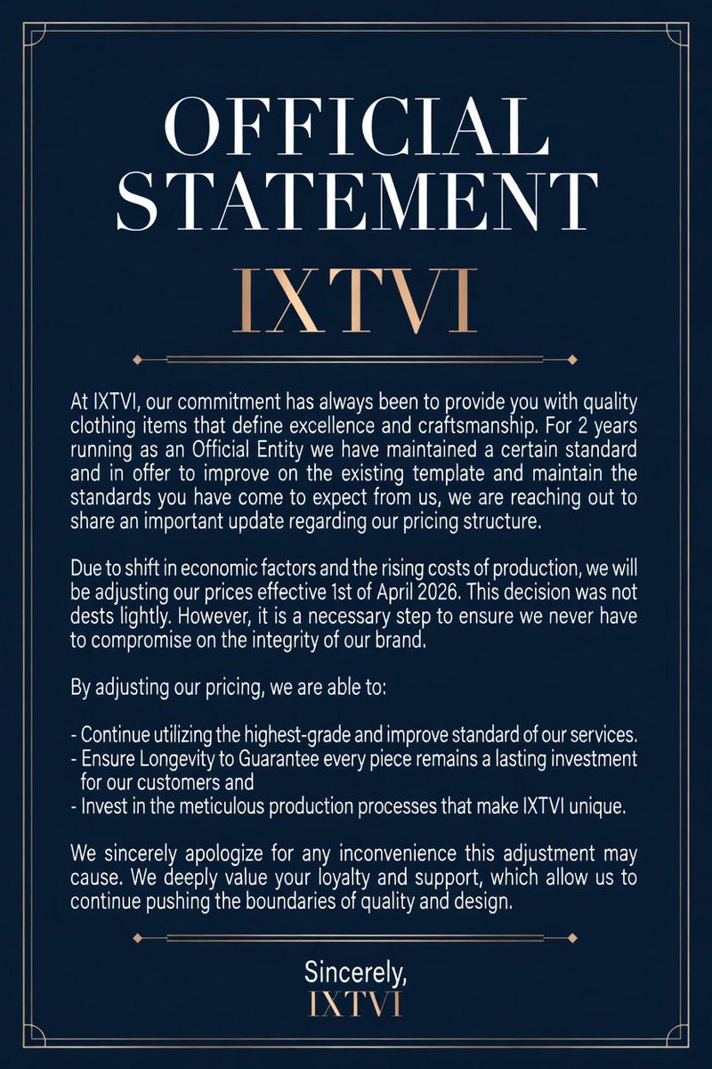 IXTVI_'s tweet photo. IMPORTANT UPDATE!!! 🚨 https://t.co/uysePS26xH