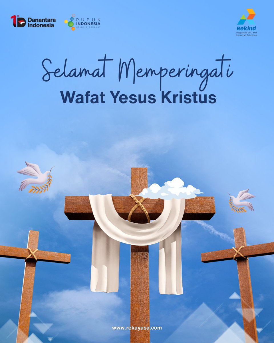 Rekind_Official's tweet photo. Pada momen peringatan wafatnya Yesus Kristus, mengajak Rekindist untuk merefleksikan nilai-nilai pengorbanan, ketulusan, dan kasih yang menjadi fondasi dalam setiap langkah.

Semoga momen ini membawa kedamaian, kebijaksanaan, dan harapan bagi kita semua. https://t.co/35dS2ZQ36B