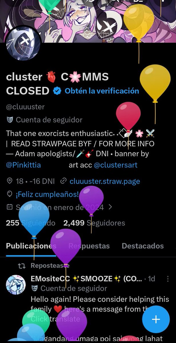 cluster 🫀 WORKING ON C🌸MMS tweet media