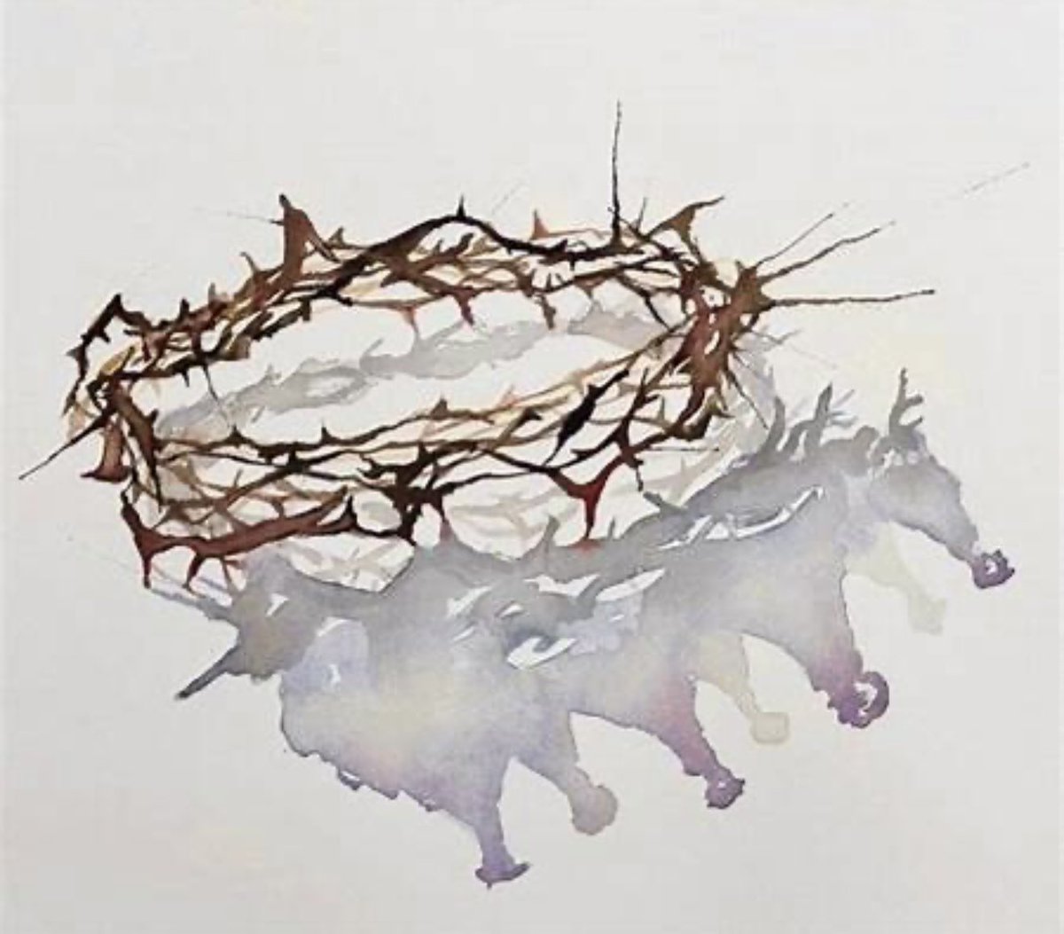 138michael's tweet image. In the mind of God it was all planned out even when Jesus wore the crown of thorns on His head. Had they known the plan of God they would have never crucified the Lord of glory. 
Ref. 1 Corinthians 2:6-8

#ArtWeek at FLC
#HolyWeek