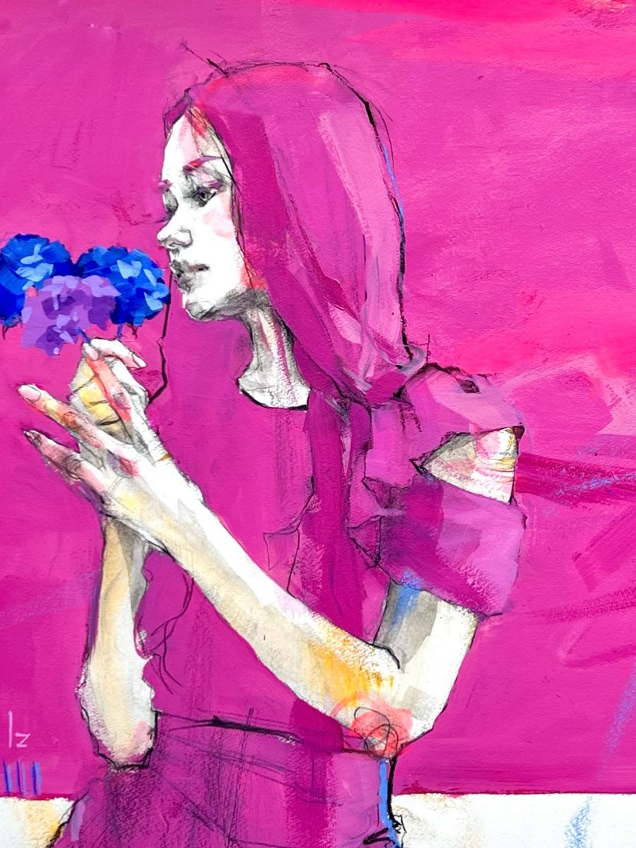 izumi_kogahara's tweet image. 引き続き仙台三越で個展中(〜4/7(火)まで)
土日は私も仙台に行きます！お天気いまいちとのことですが、会場でお待ちしています。

#個展 #exhibition #アクリル画 #acrylicpainting