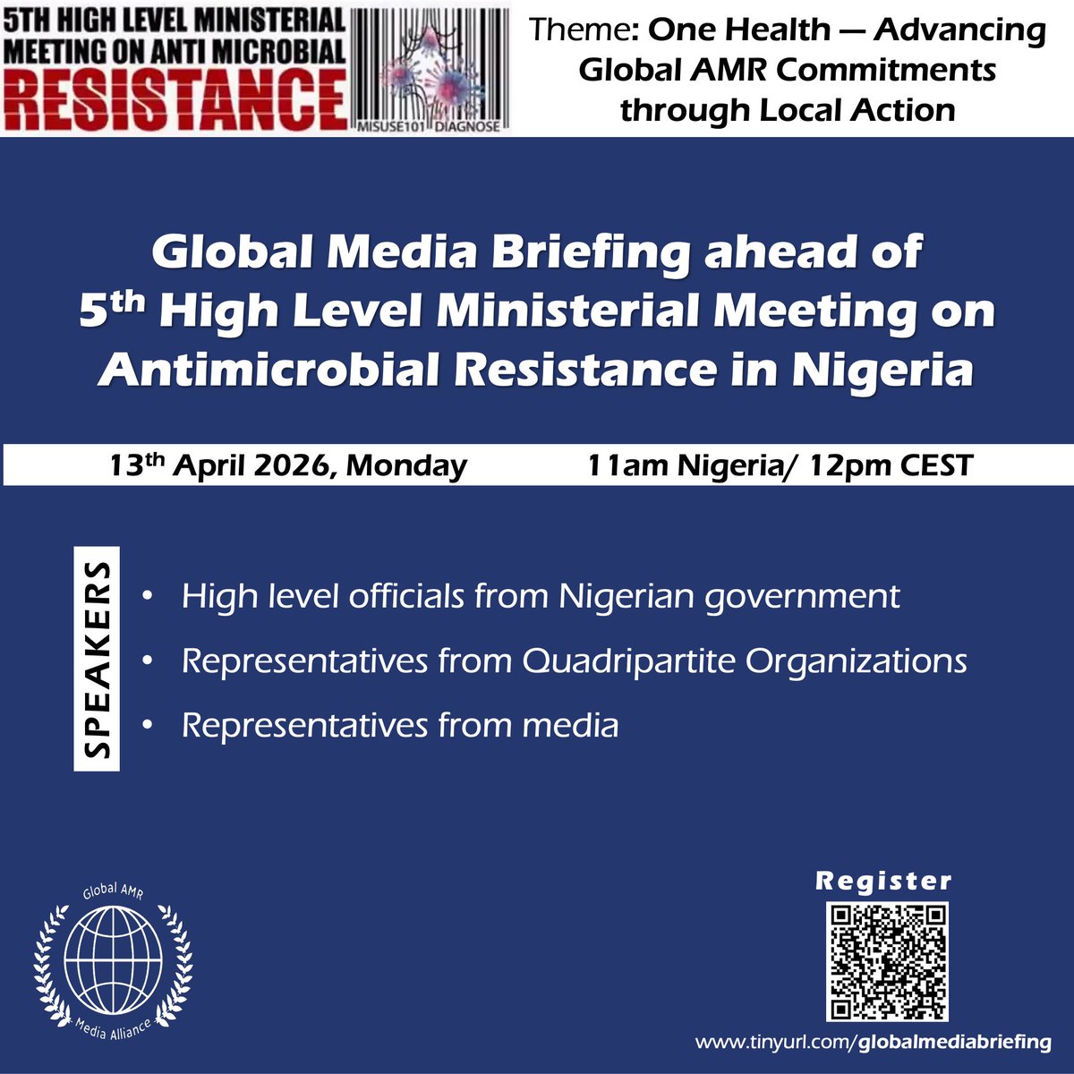 Global AMR Media Alliance - GAMA tweet media