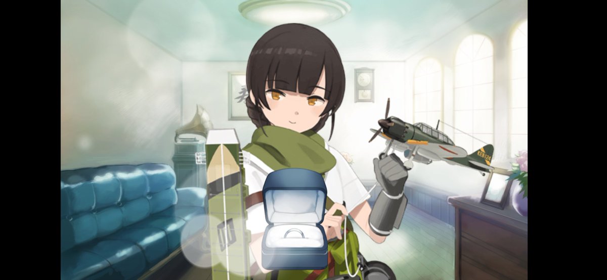 working_fairy's tweet photo. 雲鷹とケッコンカッコカリ
ほぼ６年ぶりに「艦これ」戻って２人目のケッコンカッコカリは雲鷹ちゃん
薄っぺらいボディがたまらん魅力的な子、ただし改装を重ねるごとに厚着（？）になっていくのは遺憾である
普段クールで咄嗟の時に普通の女の子になるのも高得点でたまりまへん
241人目(のべ245人目） https://t.co/r9Y1K9RCFu