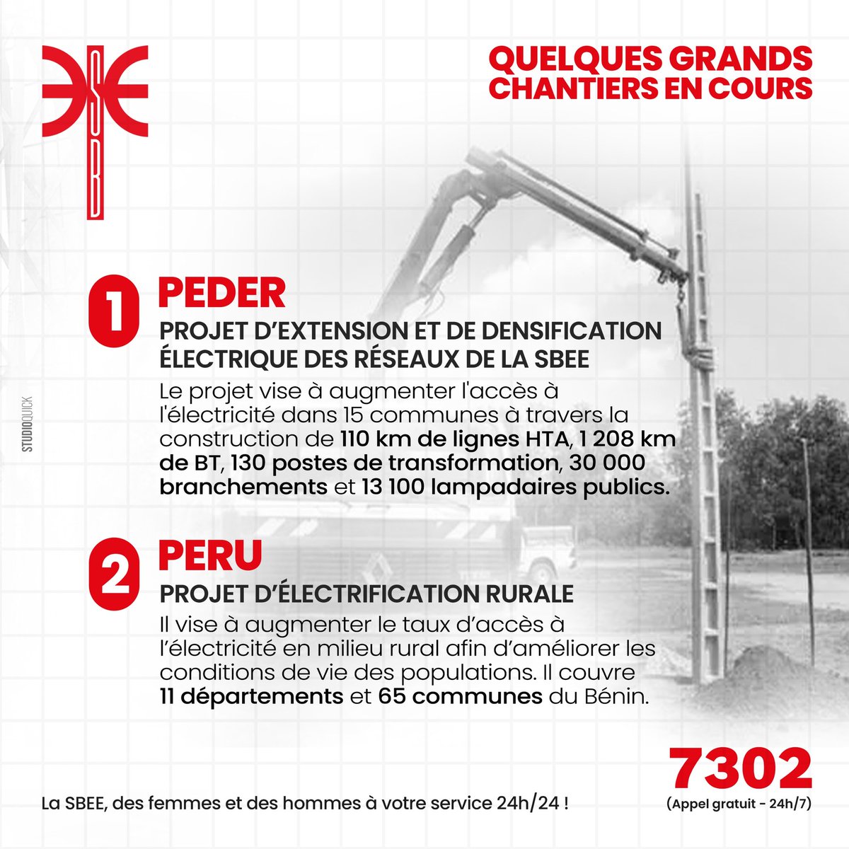 Société Béninoise d'Énergie Électrique tweet media
