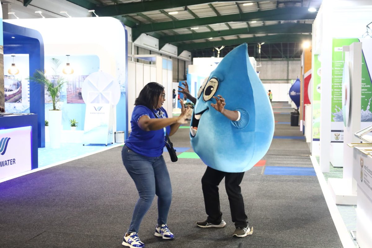 DWS_RSA's tweet image. Day 2 at the Rand Show!

DWS continues to engage with members of the public on water conservation, water demand management, and protecting infrastructure from vandalism.
Together, we can secure our water future. 💧
📍Join us at Exhibition Stall number 7.

#SaveWater #WaterIsLife