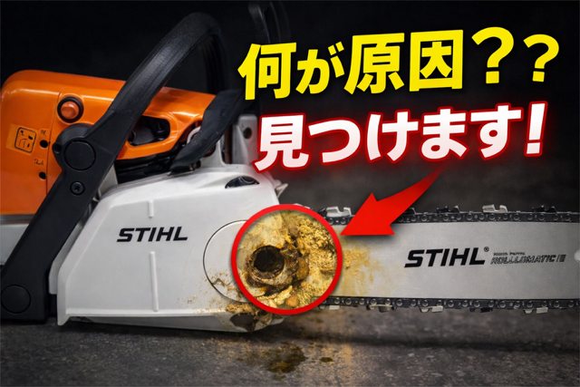 gentem55's tweet photo. スチール　MS230Ｃ　チェンソーのオイルが出ない修理　原因は？？？？
公開動画はこちら
https://t.co/TrhZLM4TCG https://t.co/dSz4O9ob3X