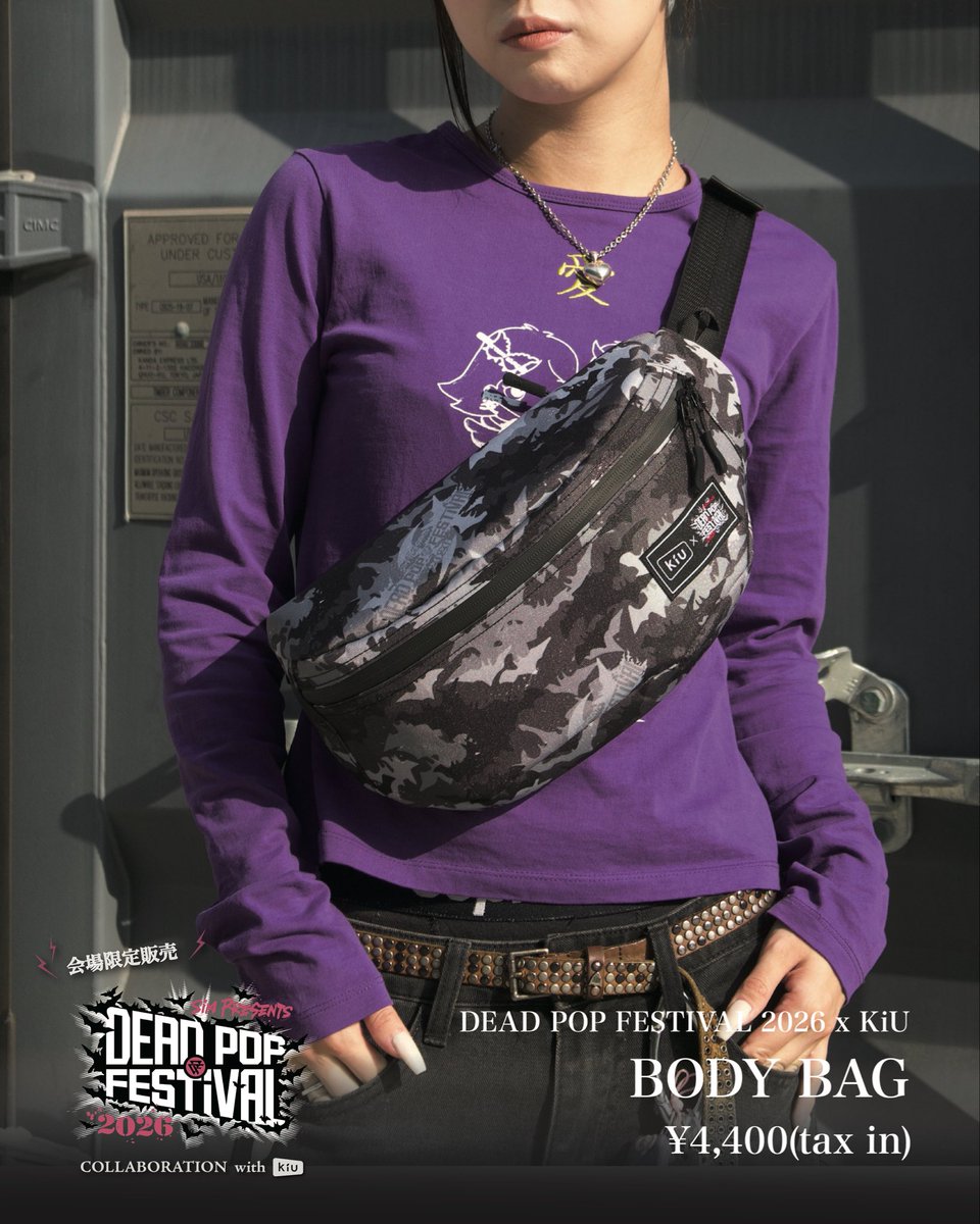 【新品未使用】DEAD POP FESTIVAL×kiu コラボ レインポンチョ 商品詳細ページ | back number online store | 【pick upサービス】【2
