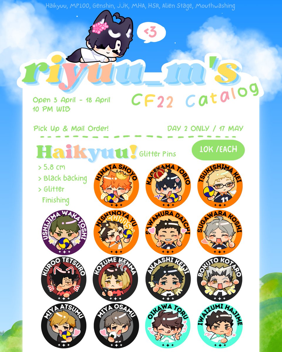 Riyuu_M CF PO OPEN💕 tweet media