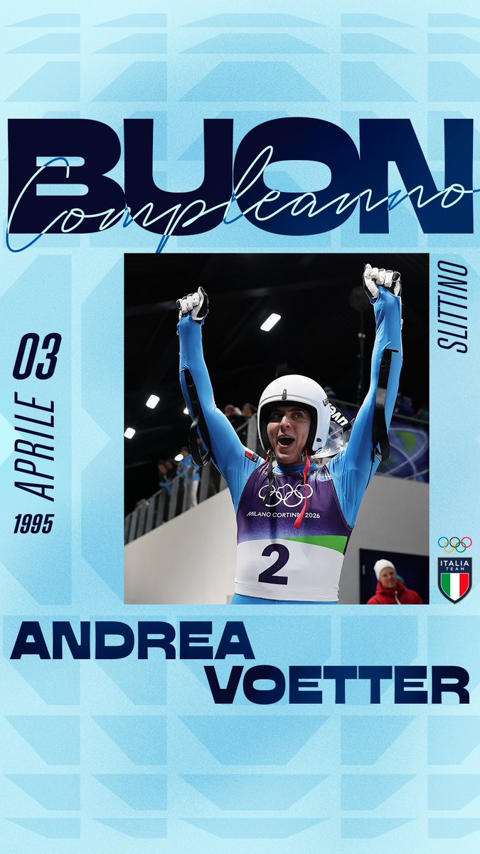 ItaliaTeam_it's tweet image. Forza, passione e tenacia! 🔥

Oggi festeggiamo due delle nostre atlete più straordinarie 🤩

Tanti auguri! 🎂💙

#ItaliaTeam #HappyBirthday #Olympics @Fisiofficial