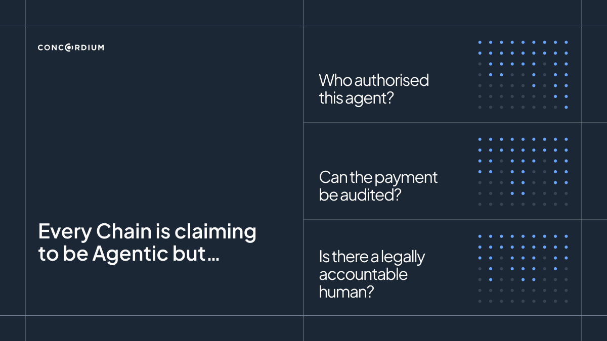 👀 No other blockchain solves all three at the protocol level. 

Concordium does.