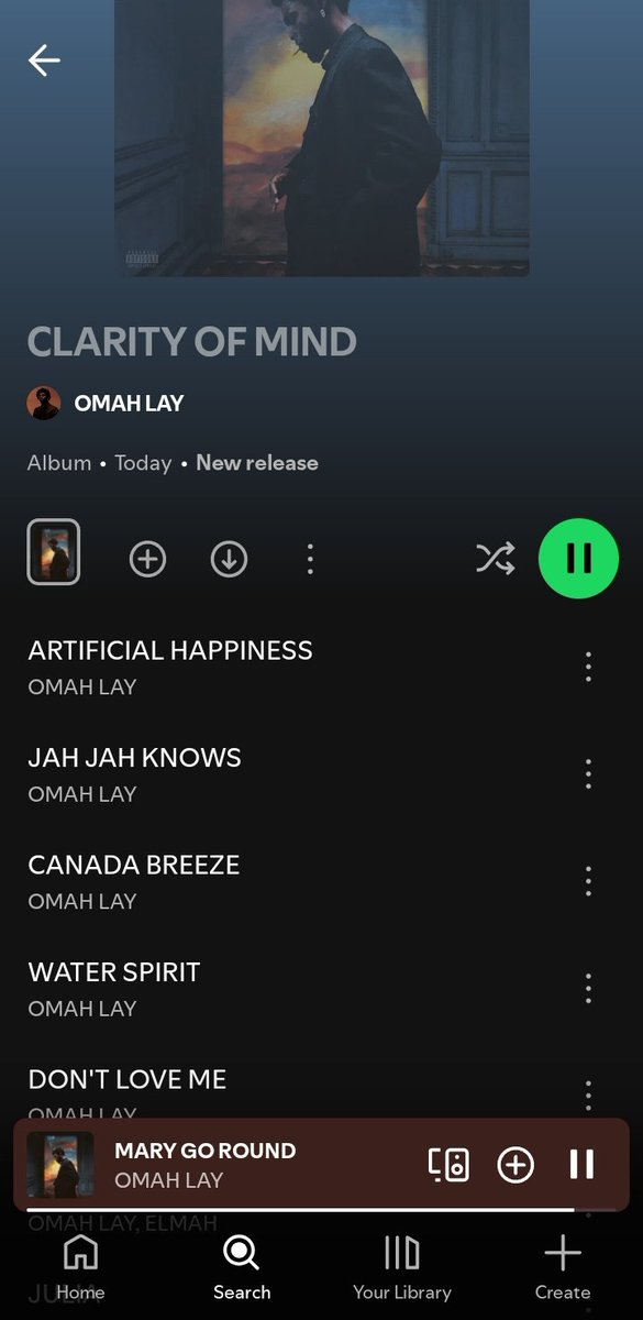 Clarity of Mind❌️
Clarity of Mid✅️
I like Omah Lay but this is disappointing. 
With this album Omah Lay dropped,  the conversation shouldn't be Afrobeats is declining anymore, it should be Afrobeats has declined drastically