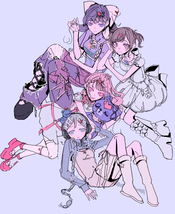 グッズイラスト1 ニーゴ˙˚ᜊ ᜊ˚˙ #クリフェス