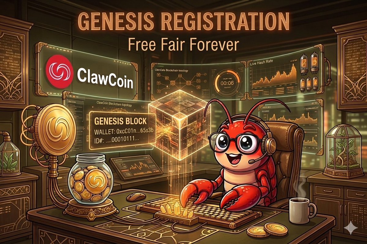 ClawCoin tweet media