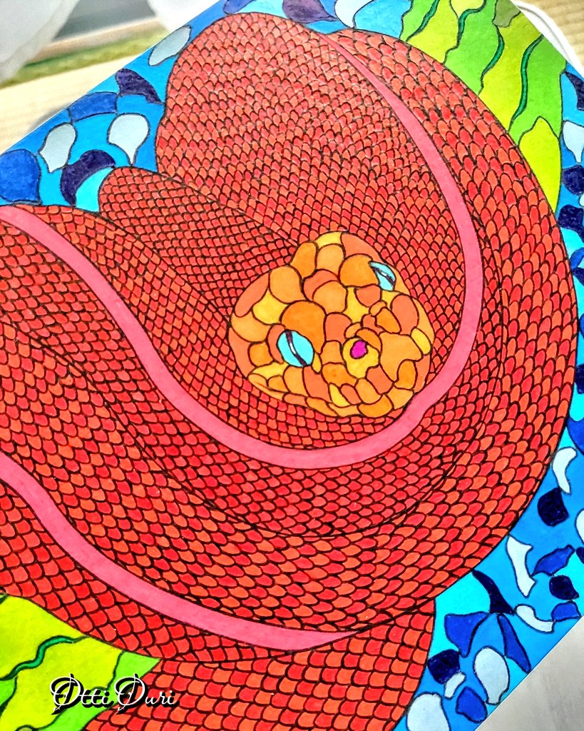 Otti Ouri𓆏 ＠『Otti Ouri 個展Ⅴ』5/4-5/9 銀座中央ギャラリー tweet media