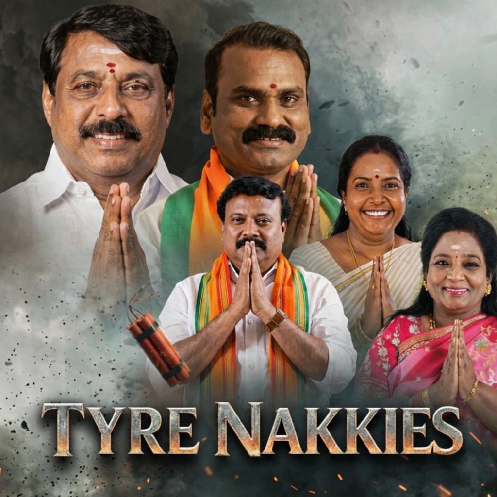 இந்தத் தேர்தலில் யார் வேண்டுமானாலும் வெற்றி பெறட்டும், ஆனால் சுயநலம் மிக்க இந்த ஐந்து பேரும் படுதோல்வி அடைய வேண்டும். அப்பொழுதுதான் உண்மையான காவி தேசப்பற்றாளர்களின் ஆத்மா சாந்தி அடையும்.🙏🏽🚩

#Annamalai