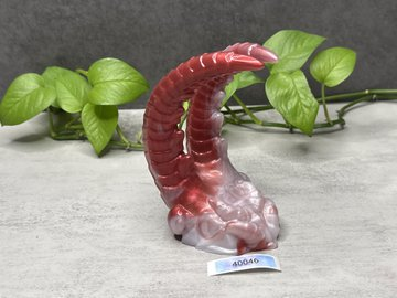 black190371's tweet photo. Check out this stunning translucent red dragon horn sculpture! 🔥 The glossy, segmented details and glowing base make it look straight out of a fantasy epic. Perfect for collectors or as a unique desk centerpiece.  
#DragonHorn #FantasyArt #EpicSculpture #DeskDecor #3DPrintedArt https://t.co/efAucGp5H3