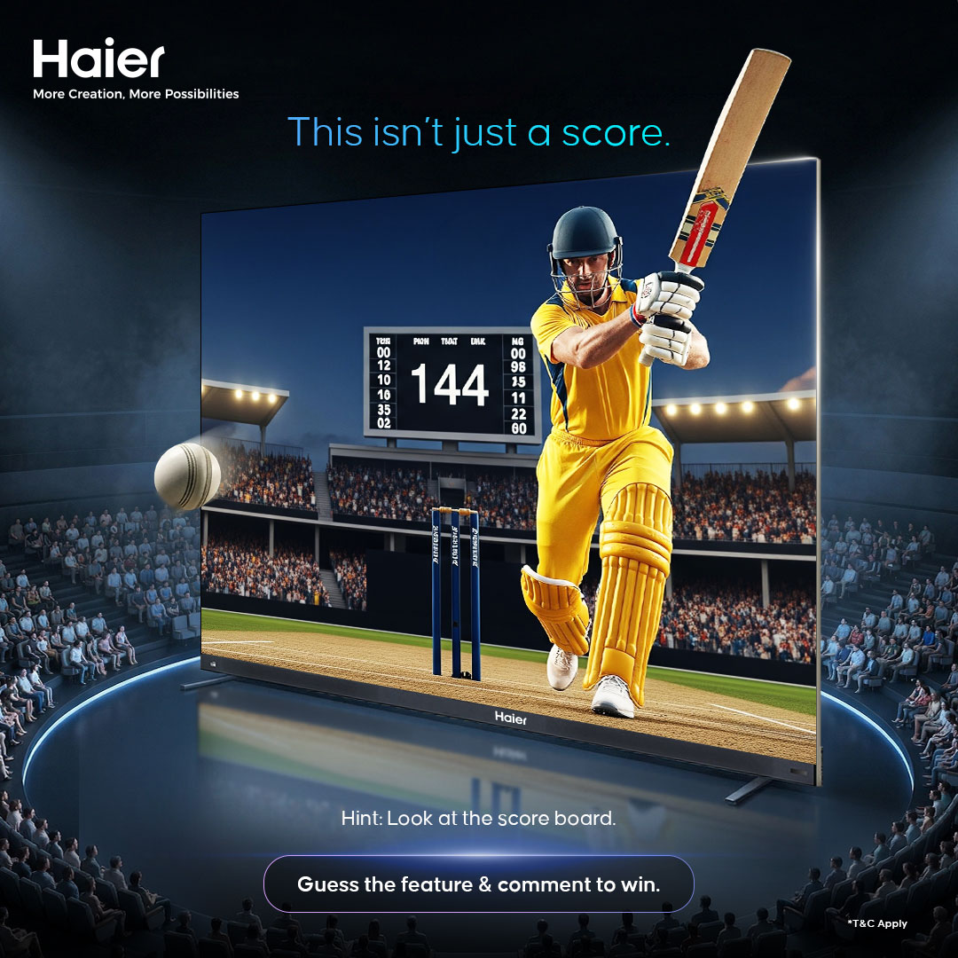 Haier India tweet media