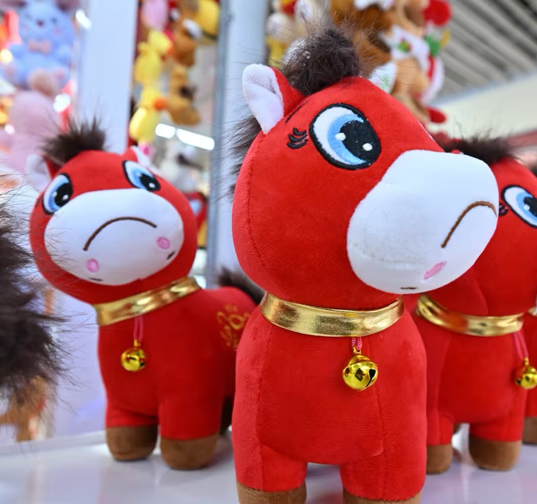 A factory error in China created Year of the Sad Horse plushies 💔