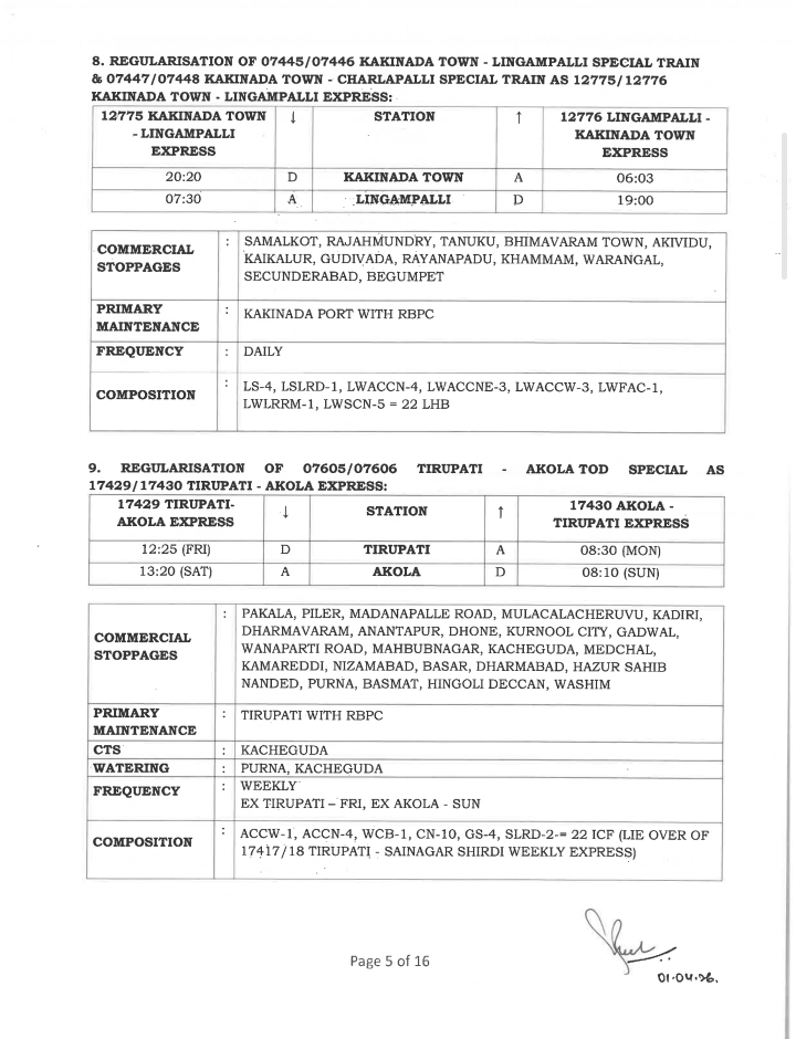 Andhra Railway Forum tweet media