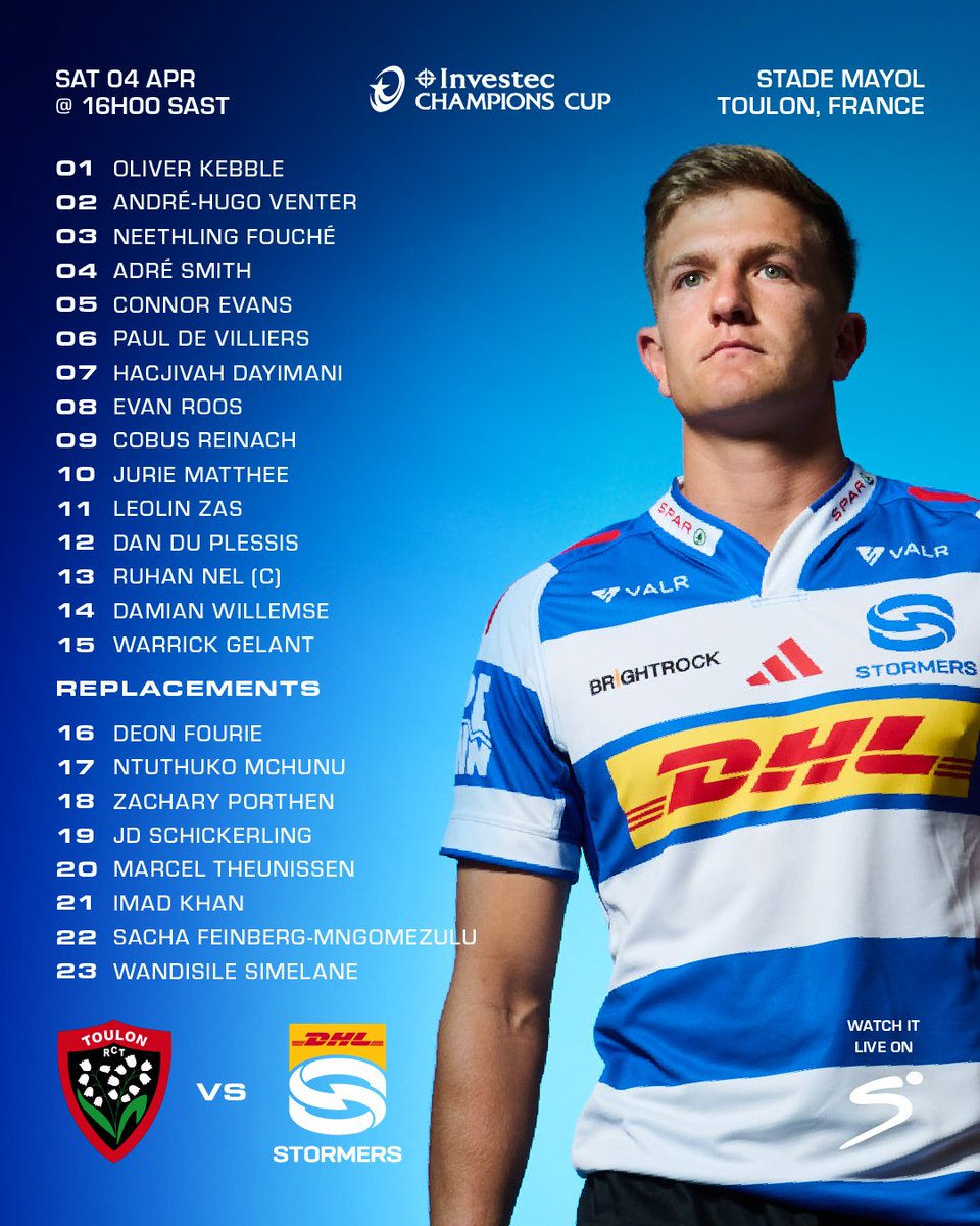 DHL Stormers tweet media