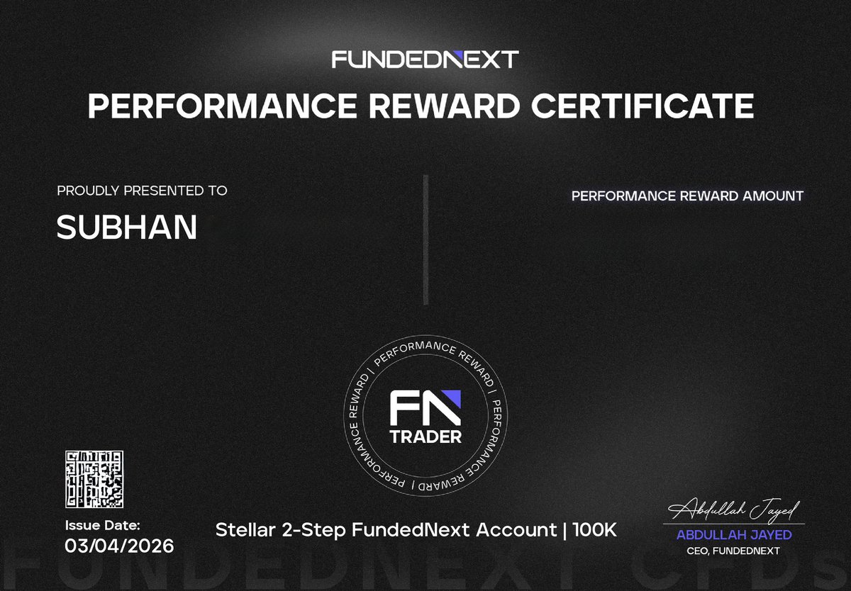 subhanfx's tweet photo. Payout w/ @FundedNext https://t.co/p5vGtowQ4A