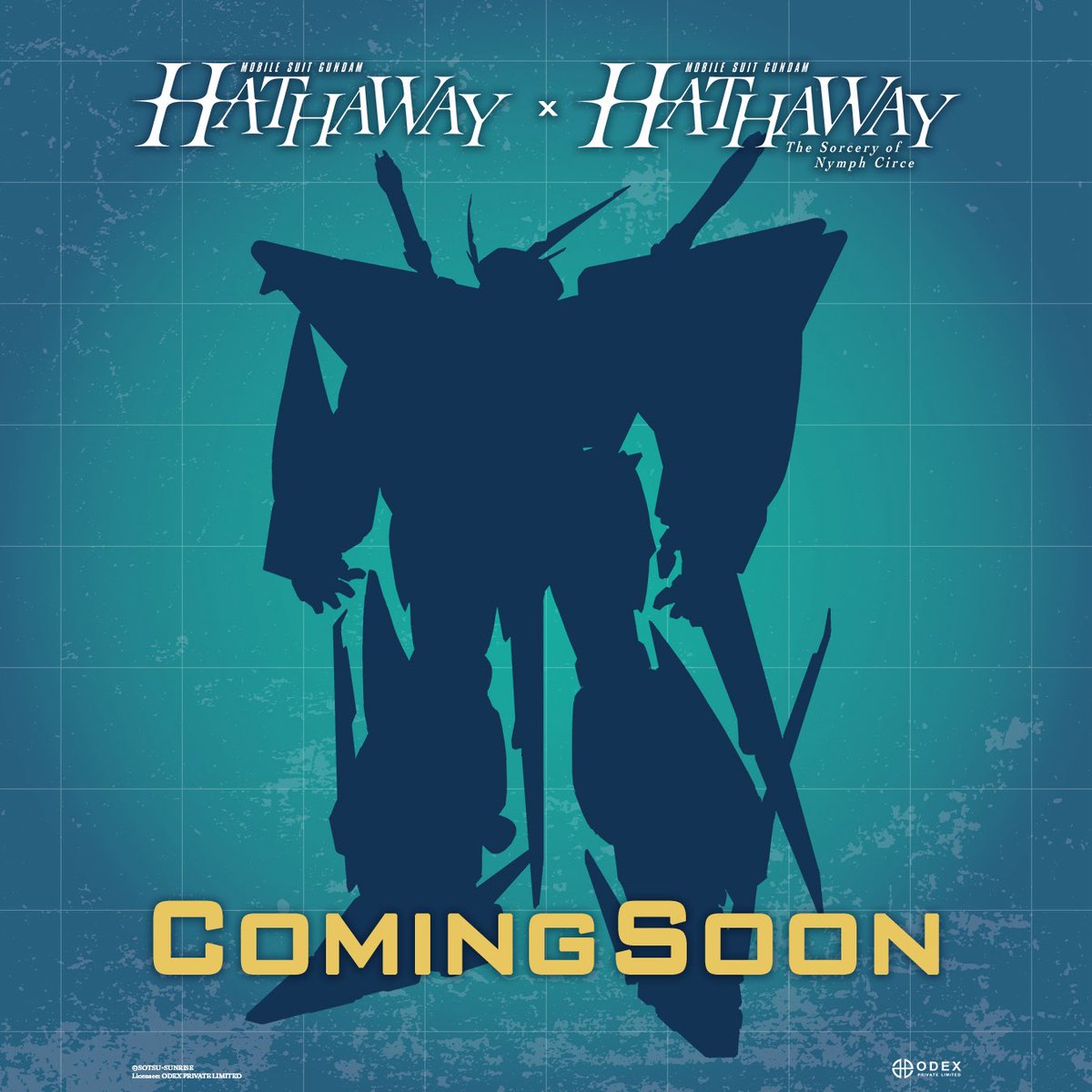 Mobile Suit Gundam Hathaway &amp; MOBILE SUIT GUNDAM HATHAWAY The Sorcery of Nymph Circe  are landing in Malaysia soon! 🇲🇾 Stay tuned! ✨

#閃光のハサウェイ #キルケーの魔女 #GundamHathaway #ODEXAnime #ODEX #GSCMovies