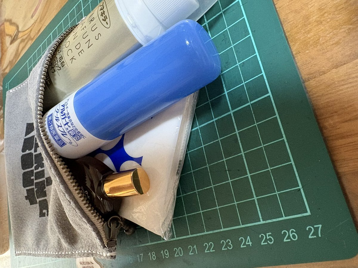 versionA20XX's tweet photo. なんはなグッズの試作✨
約15cm角のポーチ。
花粉症対策品がピッタリ収まる😅
『WHAT AM I TALKING ABOUT』

#なんのはなしですか
#VAcraft https://t.co/6aBPtDA625
