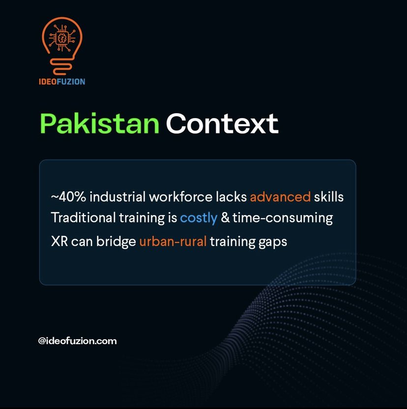 Ideofuzion's tweet photo. 🚀 Still training your workforce the old way while the world moves immersive?

Traditional industrial training is often slow, costly, and limited but #XR is transforming it into immersive, scalable, and high-impact learning experiences that reduce errors and accelerate skill development.

With technologies like #AI, #Blockchain, and #Web3, industrial training is becoming smarter, trackable, and more accessible bridging skill gaps and preparing a future-ready workforce.

👉 Swipe through slides to know more about how #XR is redefining industrial training in 2026.

At @Ideofuzion, we specialize in building the core infrastructure for this new reality. With over a decade dedicated to advanced software development since 2013, our team is recognized for engineering complex systems at the frontier of technology.

We don’t just visualize the future, we architect high-performance spatial computing solutions, such as integrating AI for cognitive processing and #XR for deep immersion, providing the essential foundation for scalable #metaverse and enterprise applications.

It’s time to upgrade your workforce with innovation that actually delivers.

⚡ Let’s build the future of training together hit us up and let’s make it happen!

📩 Reach out to us via WhatsApp, Email, or DM.

📧 info@ideofuzion.com
🌐 https://t.co/hxusxTqCa4
💬 https://t.co/Ivbt1j4L4G

@Ideofuzion | Empowering Smarter & Safer Workforce Innovation.

#XR #ExtendedReality #BlockchainUSA #2026Technologytrends #2026XR #AI #Blockchain #Web3 #Metaverse #DigitalTransformation #Ideofuzion