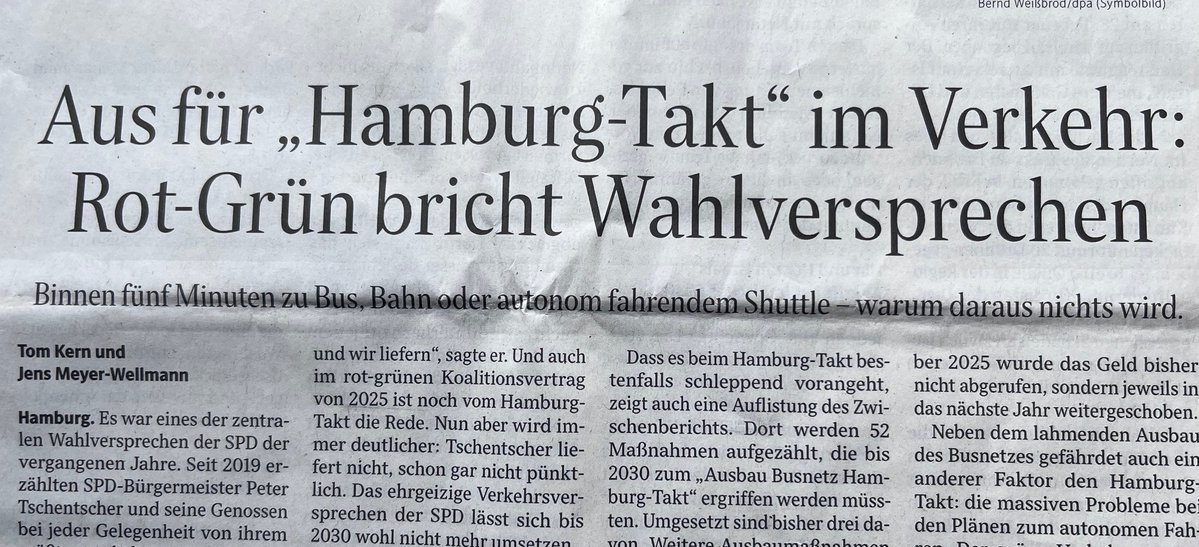MarcusGrahnert's tweet image. Vorab: Jede Partei bricht Wahlversprechen. Hier geht es mal um Verkehrsthema. Div Kritik (2. Bild: Linke, 3. Bild: Agora).

Quo vadis #Hamburg? Gewaltiges #U5-Projekt (West) noch richtig? Für diese Mittel wäre locker ein komplettes Stadtbahnnetz zu haben.

abendblatt.de/hamburg/politi…