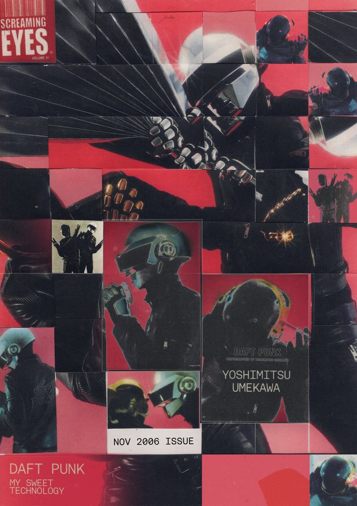 Daft Punk for Eyescream Magazine (2006)

Artwork by me