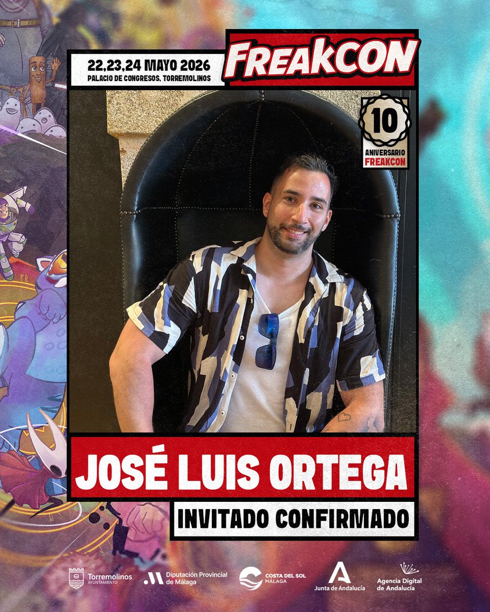 Freakcon_es's tweet photo. ¡INVITADO CONFIRMADO!

@Jl0rtega (Eurogamer España) lleva 20 años en la industria, es creador en YouTube y Twitch, presentador y autor de Batman: Un Héroe de Videojuego. Ha entrevistado a leyendas como Hideo Kojima.

Fan absoluto de Metal Gear.
🎟️ https://t.co/MpxZfAPhNG https://t.co/GuchLjirTB