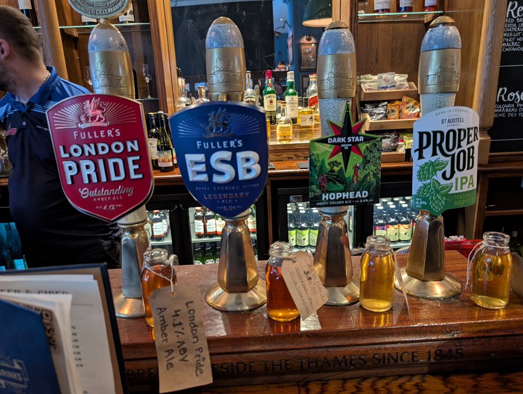 NLondonCAMRA's tweet image. Real ales on at the Euston Flyer pub this week. #realale #pubs #euston
