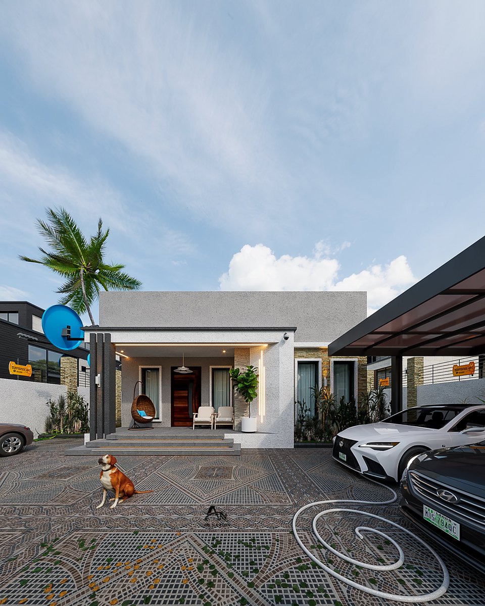 Arcnationspace's tweet photo. "Project April : A serene 4 bedroom
.
.
.
.Design by: Arc nation space 
.
.
Large rooms with walk-in closet 
Large living space 
Large kitchen. 
.
#RetirementHome #LuxuryApartment #5Bedroom #PrivateEstate #ModernLuxury #SustainableLiving #NatureInspired  #ArchitectureDesign https://t.co/D6B7jeRmpE