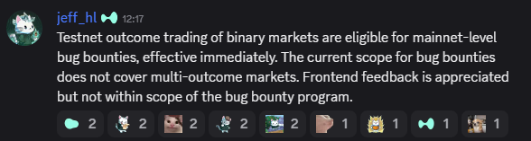 The HIP-4 testnet is eligible for the mainnet-level bug bounty program.

When do you think it will be released on the mainnet?