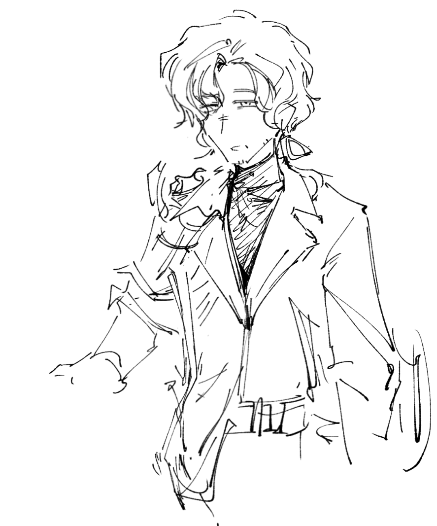 GreenGo1dfish's tweet image. 你洞二头发一偏的气质，好像你姐
#Reverse1999 #Enigma