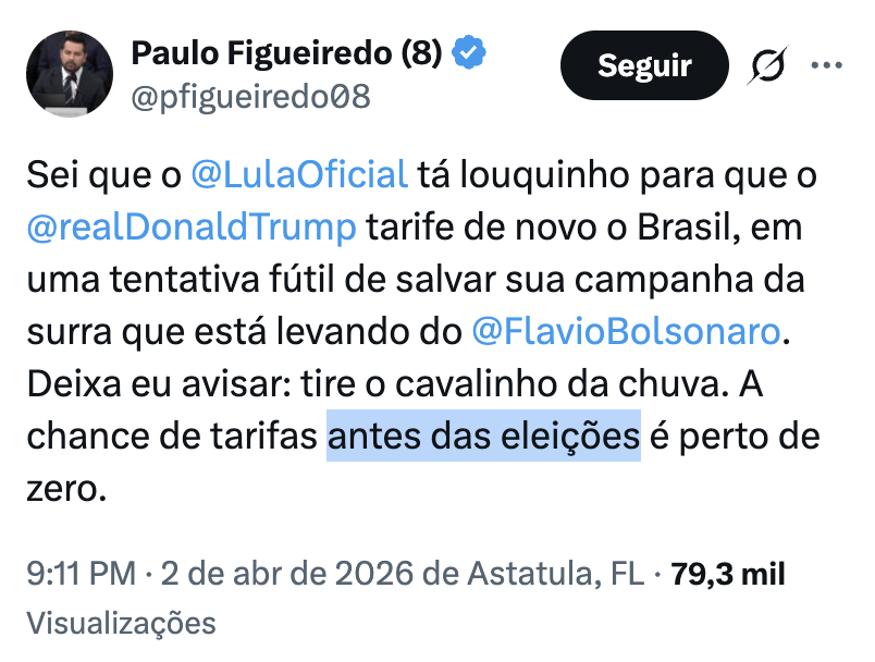 tesoureiros tweet media