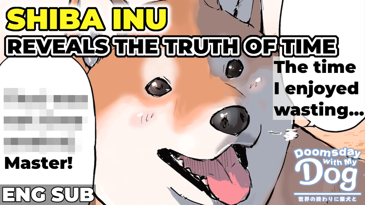 Seka_Shiba's tweet image. A "slightly strange" daily life of a high school girl and her adorable Shiba Inu wandering through a post-apocalyptic world🐶

"The richest time in life is..." What is the blissful time that Shiba Inu Haru preaches about?
youtu.be/C_Y12DogWiU

#DoomsdayWithMyDog #ShibaInu #Dog