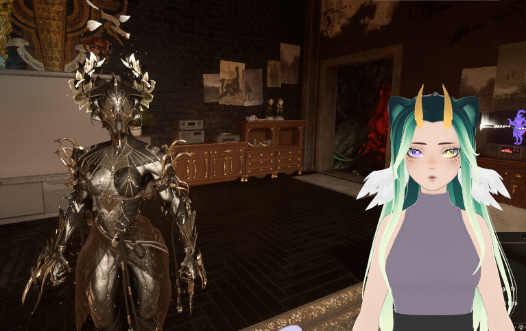 time to test things while playing warframe :3 join me on the purple app ^^